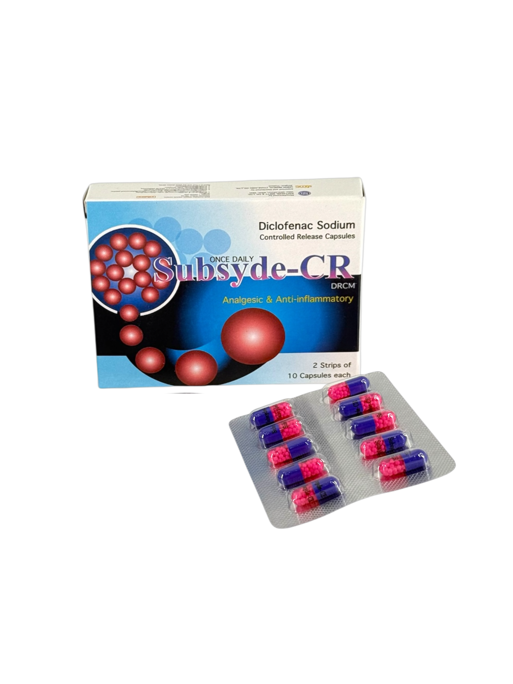 Subsyde-CR 100mg (2x10's)