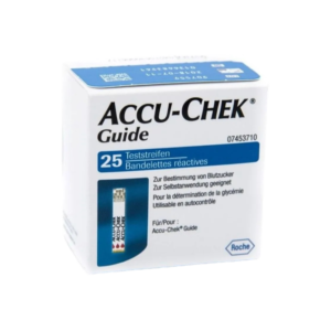 Accu-Chek Guide Strips (แถบตรวจ) 25ชิ้น