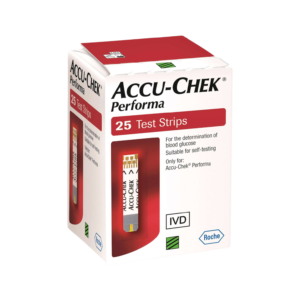 Accu-Chek Performa Strips (แถบตรวจ) 25ชิ้น