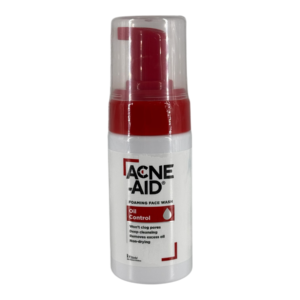 Acne-Aid Foaming Face Wash Oil Control 100ml แดง
