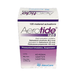 Aerotide Evohaler25/125 (120dose) (ขย.10)