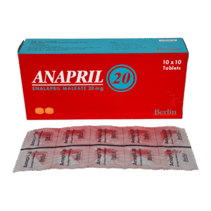 Anapril 20mg (10x10's)
