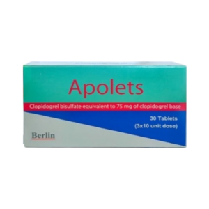 Apolets 75mg (3x10's)