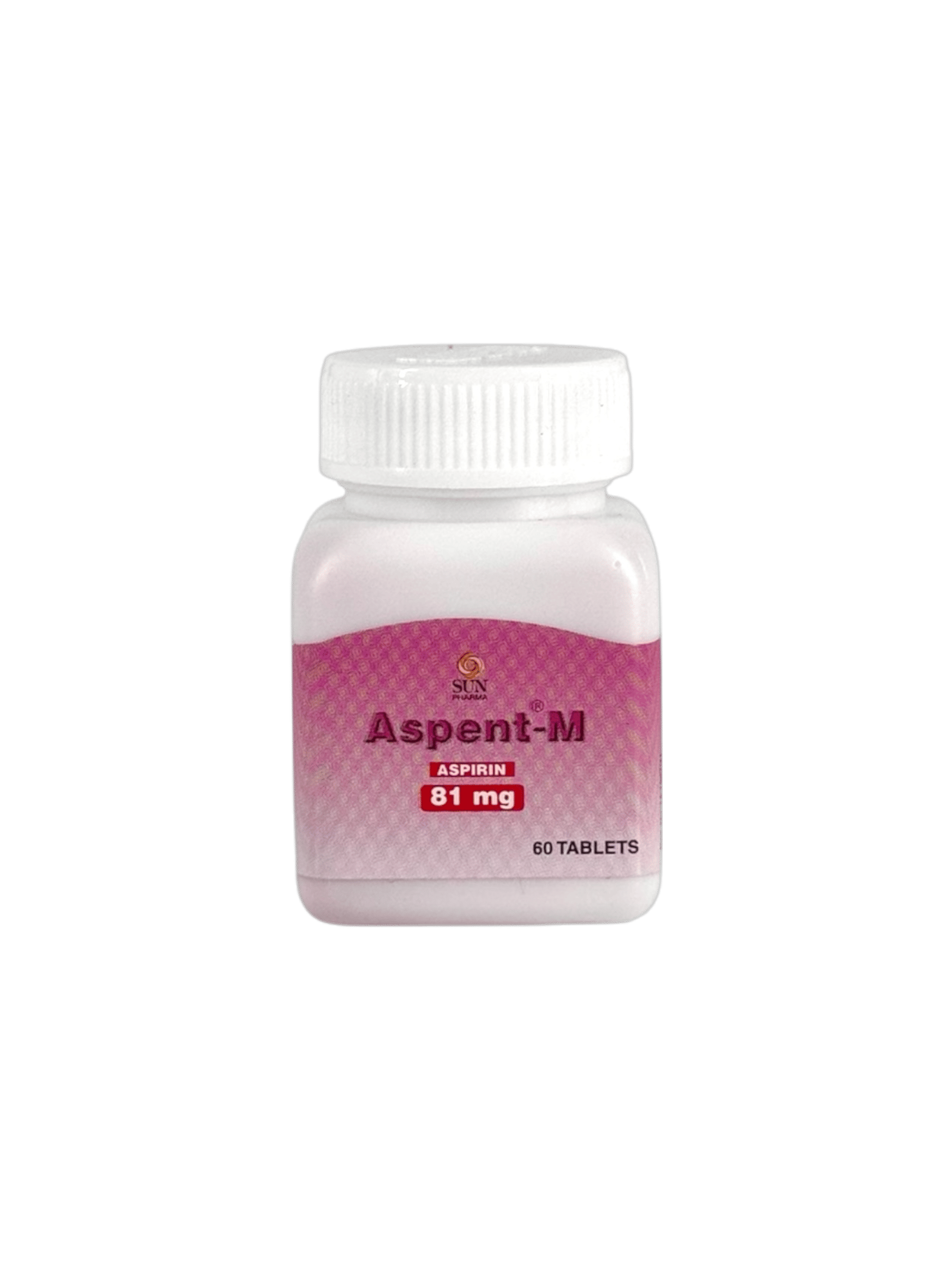 ASPENT-M 81mg กระปุก (60's) (ยาควบคุม)