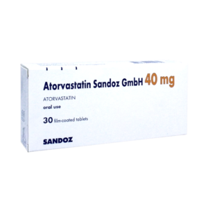 Atorvastatin Sandoz GmbH 40mg (3x10's)