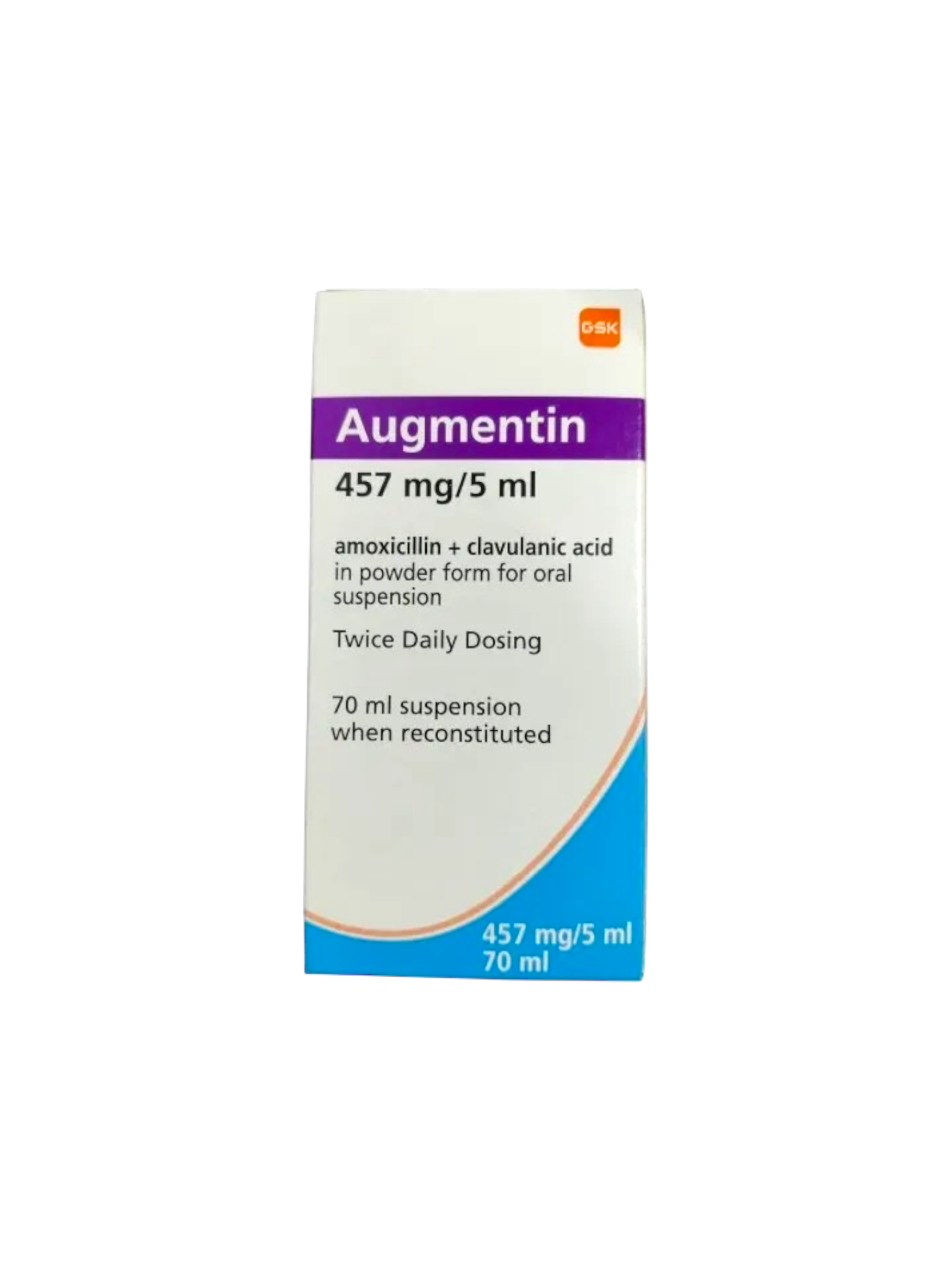 Augmentin 457mg/5ml 70ml
