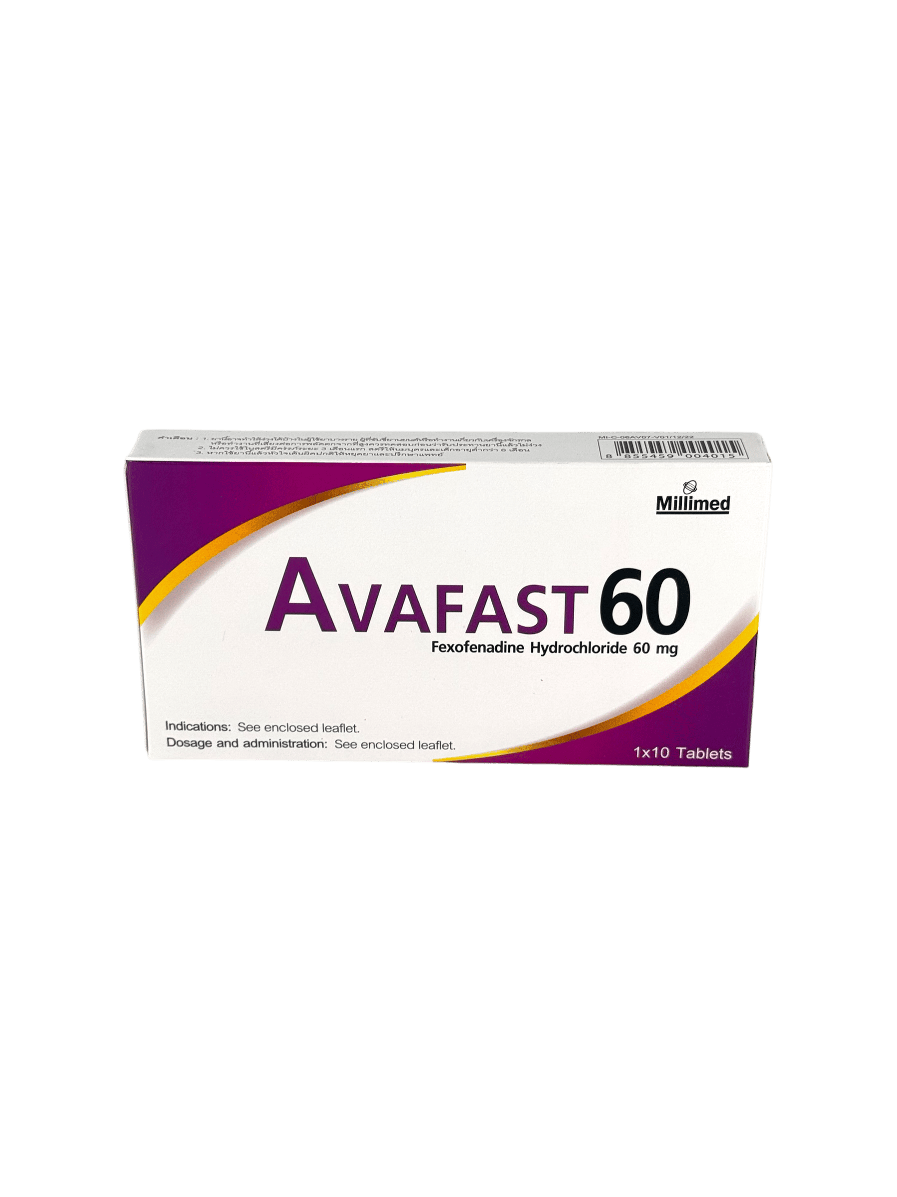 Avafast 60mg (1x10's)