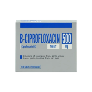 B-Ciprofloxacin 500mg (1x10's)