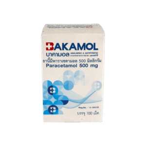 Bakamol 500mg (กระปุก) 100's