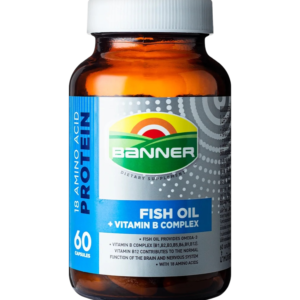 Banner HI-B + Fish oil (60's) น้ำเงิน