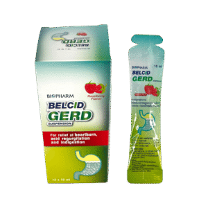Belcid Gerd Susp Raspberry (12ซอง x 10ml)