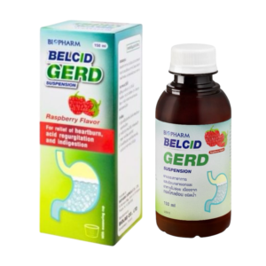 Belcid Gerd Suspension 150ml ราสเบอรี่ (ขวด)