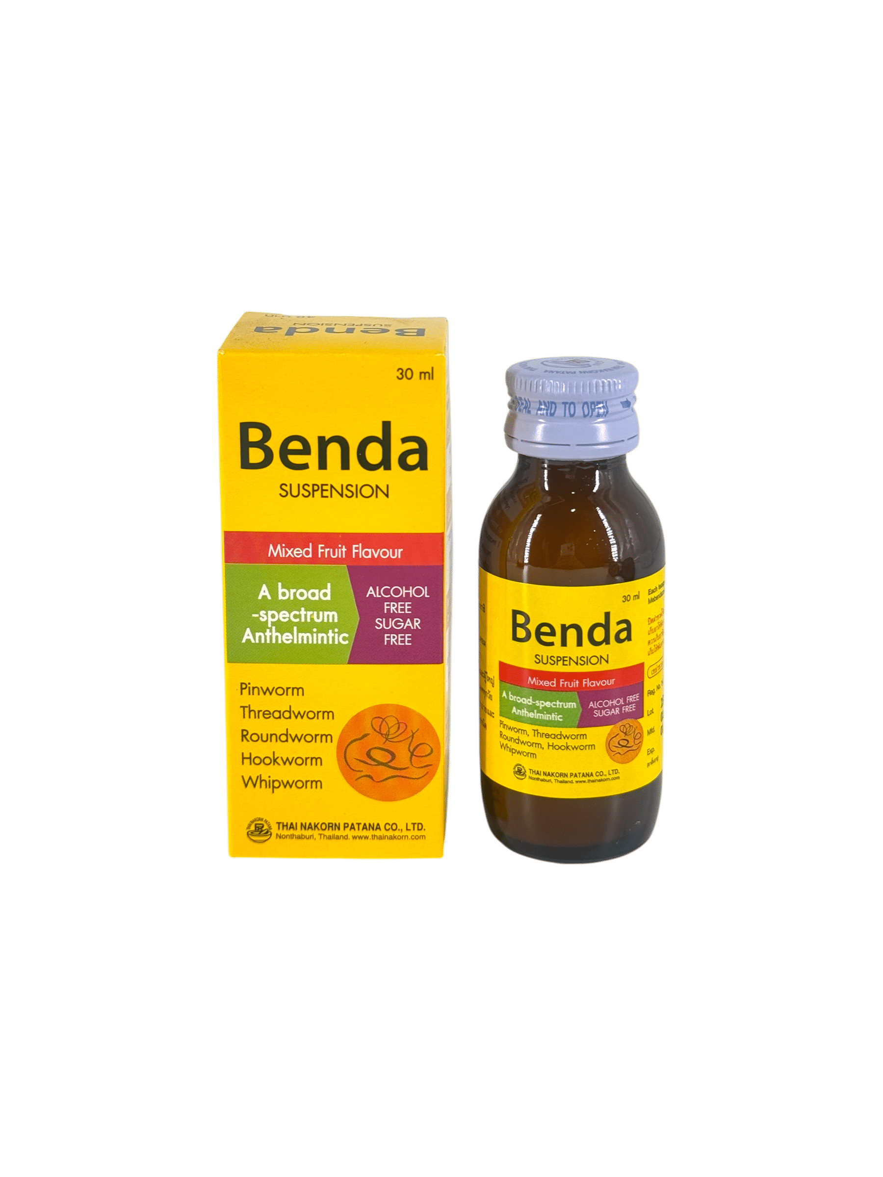 Benda Susp (กลิ่นผลไม้รวม) 30ml