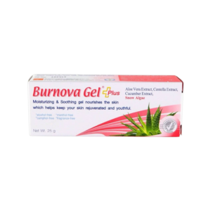 Burnova Gel Plus Snow Algae 25g (ชมพู)