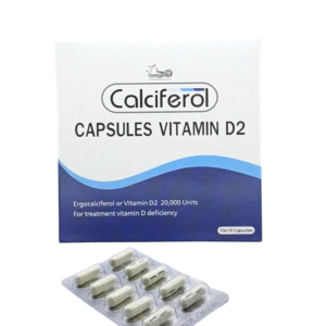 Calciferol Capsules 20,000 IU (10x10's)