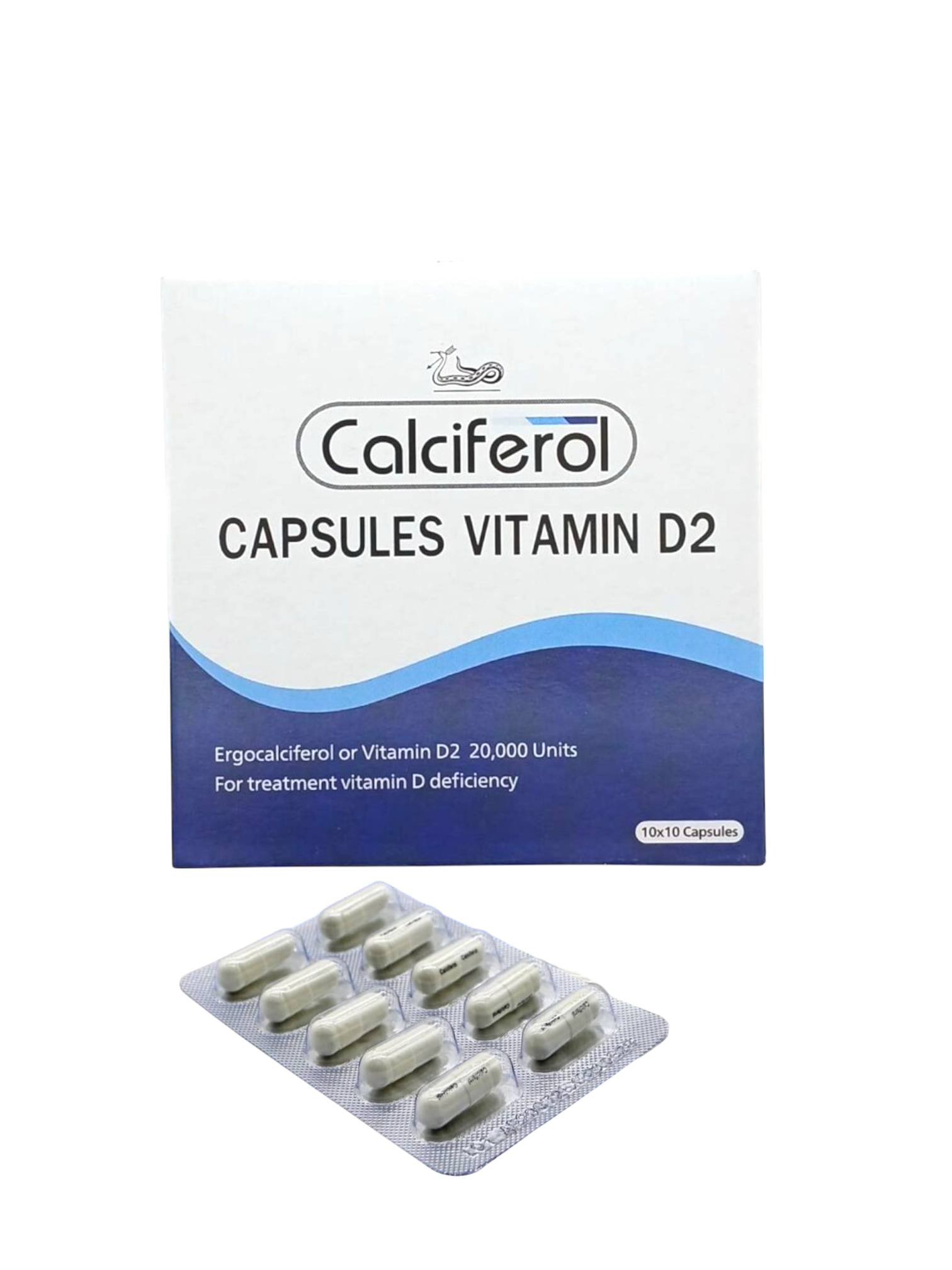 Calciferol Capsules 20,000 IU (10x10's)