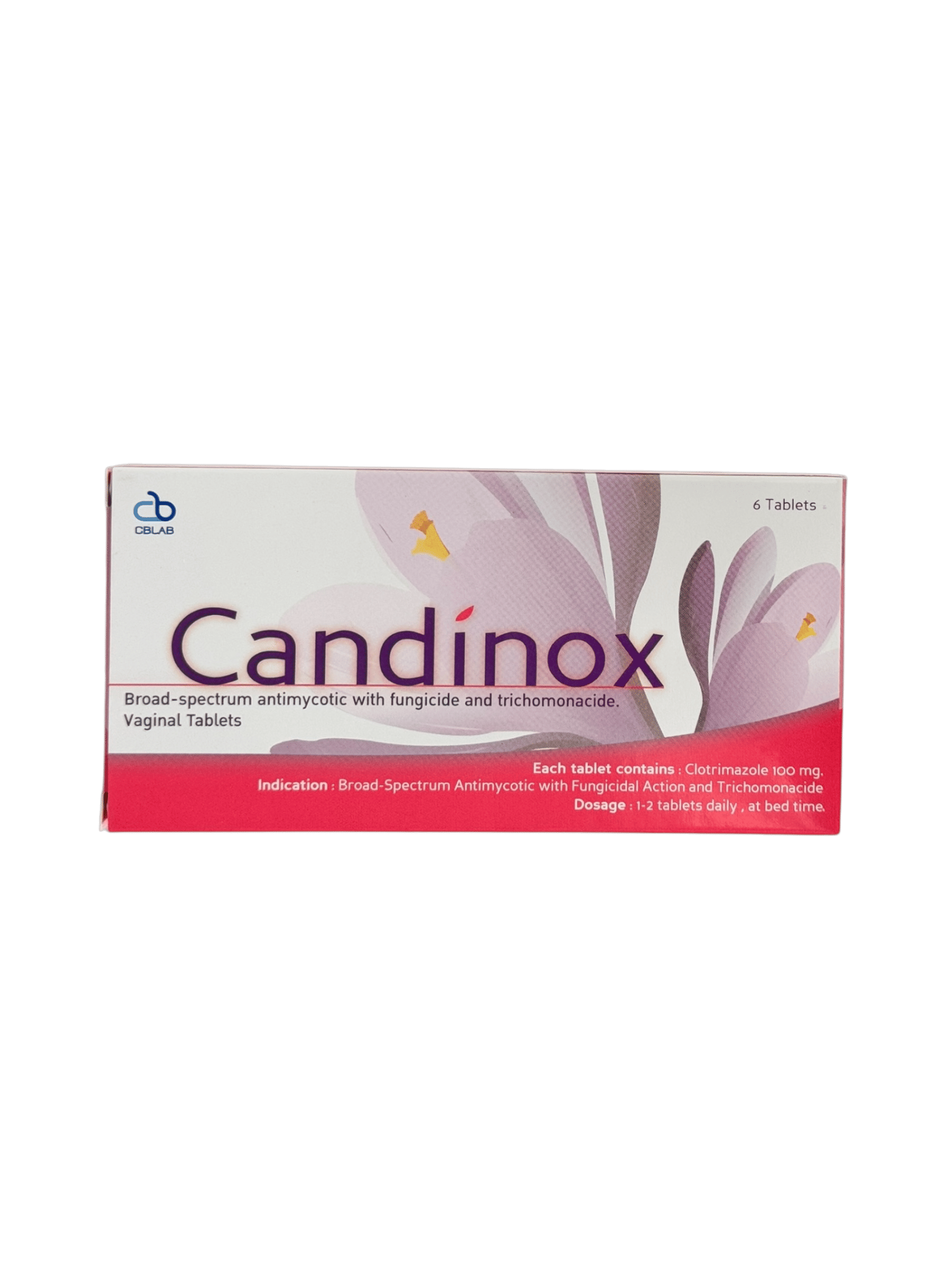 Candinox 100mg (1x6's) ยาเหน็บ