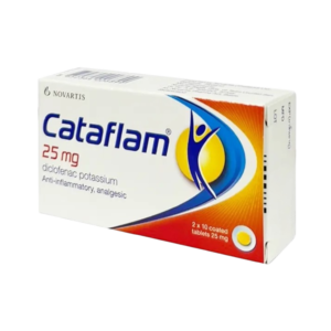 Cataflam 25mg (2x10's)
