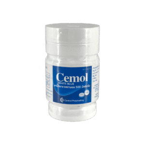 Cemol (100's) ฟ้า-ขาว กลม