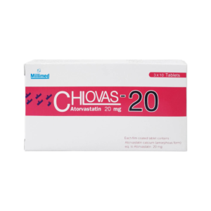 Chlovas 20mg (3x10's)