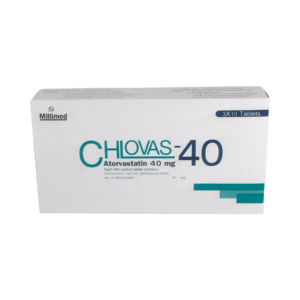 Chlovas 40mg (3x10's)