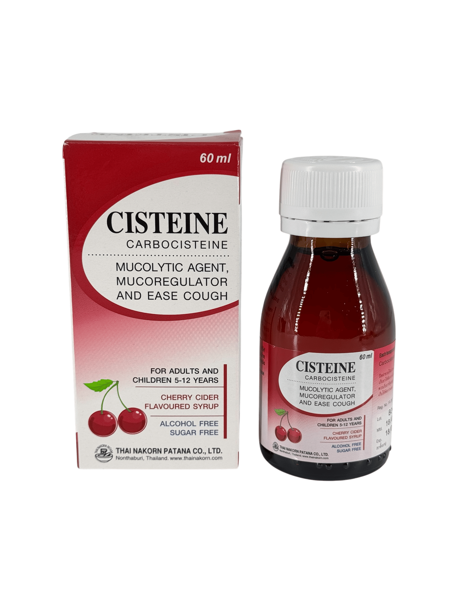Cisteine 250mg (แดง) 60ml