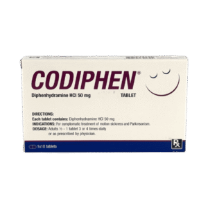 Codiphen 50mg (1x10's)