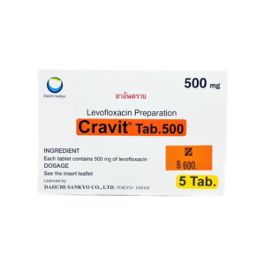 Cravit 500mg (1x5's)