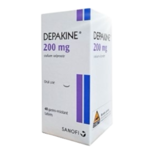 DEPAKINE 200mg (40's)