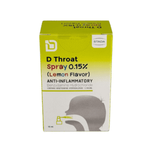 D Throat Spray 0.15% (เด็ก) 15ml. (Lemon)