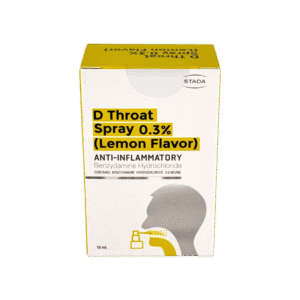 D Throat Spray 0.3% (ผู้ใหญ่) 15ml (Lemon)