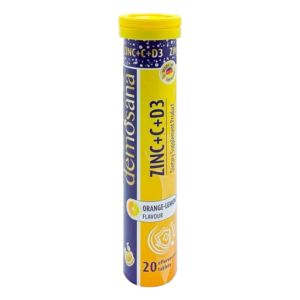 Demosana Zinc+C+D3 (20's) รสส้ม/มะนาว
