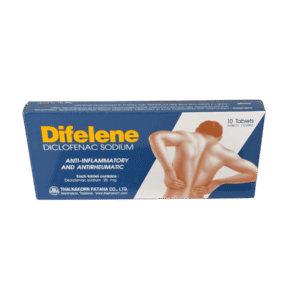 Difelene 25mg (ฟ้า) 10's
