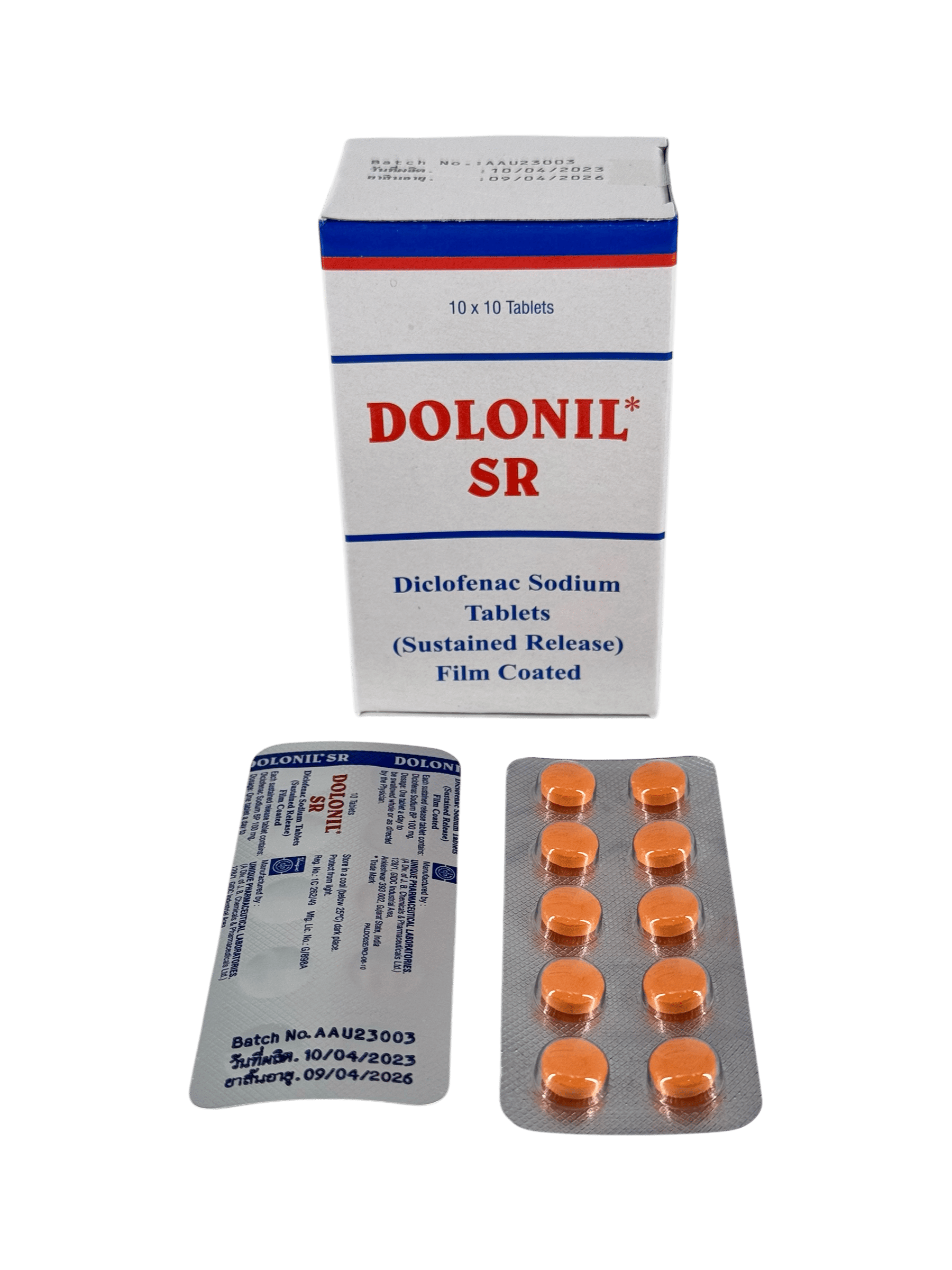Dolonil SR 100mg (10x10's)