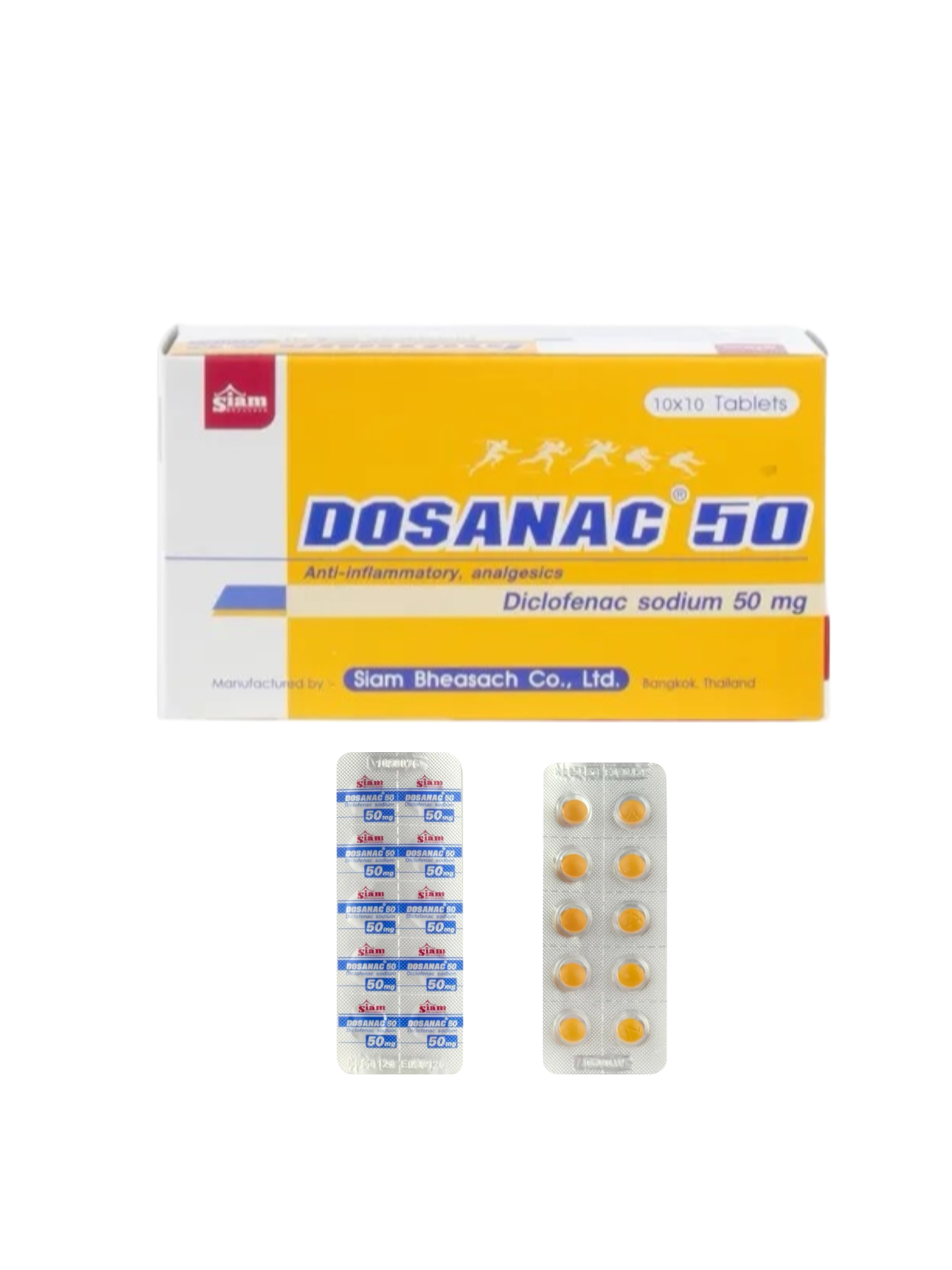 Dosanac 50 (10x10's)