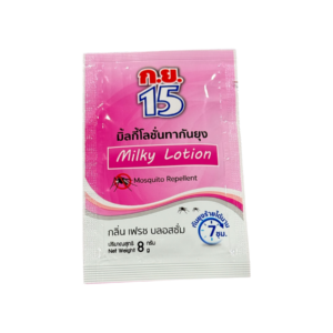 ก.ย.15 มิ้ลกี้โลชั่น ชมพู 8g (24 ซอง)