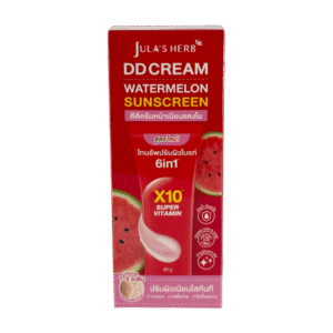 จุฬาเฮิร์บ DDแตงโม (หลอดแดง 40g) Jula's Herb Watermelon DD Cream