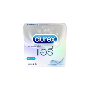 ถุงยางอนามัย Durex Airy 52mm (2ชิ้น)