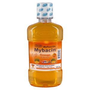 น้ำยาบ้วนปากMybacin Junior (ส้ม) 250ml