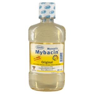 น้ำยาบ้วนปากMybacin Original(เหลือง) 250ml