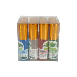 พิมเสนน้ำเฌอเอมลูกกลิ้ง(เล็ก) 5ml คละสี