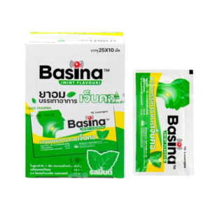 ยาอม Basina (Mint) 25x10's