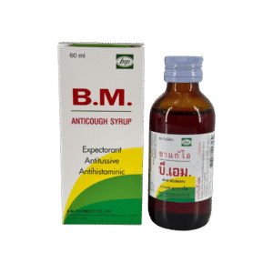 ยาแก้ไอ บี.เอม.เขียว (B.M.) 60 ml ผู้ใหญ่ (ข.ย.11)