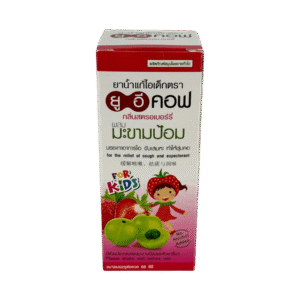 แก้ไอเด็ก ยูอีคอฟ กลิ่นสตรอเบอร์รี่ 60ml