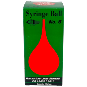ลูกยางแดง NO.6 (Syringe Ball) ไซริงค์ บอล