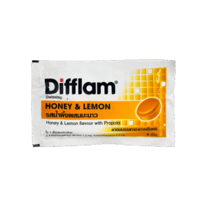 อม Difflam Honey & Lemon (ซอง 8's)
