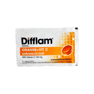 อม Difflam Orange + VitC (ซอง 8's)