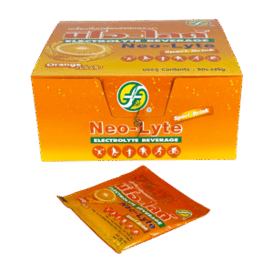 เกลือแร่ นีโอ-ไลต์  NEO-LYTE (ORANGE) 25g (50 ซอง)
