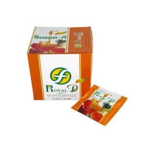 เกลือแร่ Royal-D รสส้ม 25g (10 ซอง)