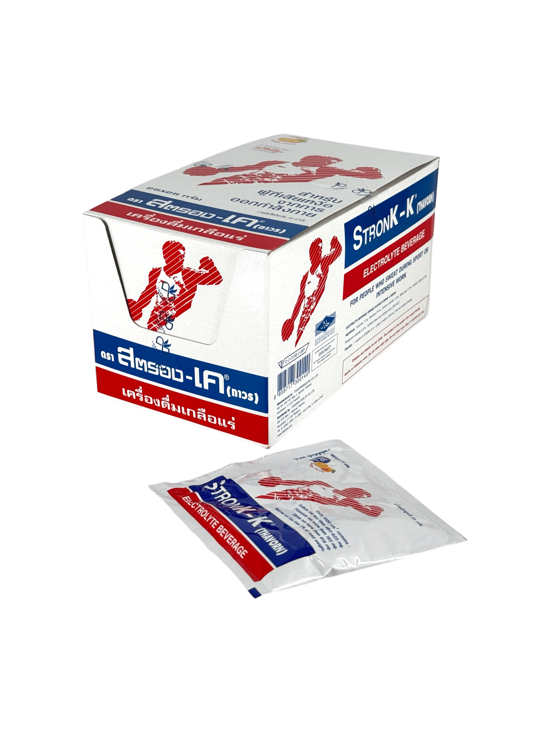 เกลือแร่ Stronk-k รสส้ม 25g (25 ซอง)